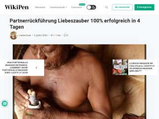 Stark Liebeszauber voodoo- Partnerrückführung