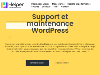 Maintenance WordPress