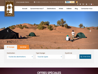 Atlas Sahara Travel ein Reisebüro, das auf Aktivferien und Kulturreisen in Marokko spezialisiert ist.