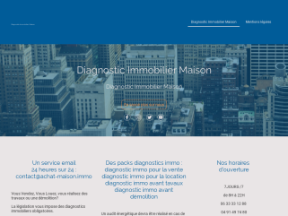 Diagnostic obligatoire achat vente immo Maison