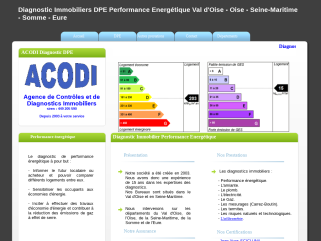Diagnostic Immobiliers DPE Performance Energétique Val d'Oise - Oise - Seine-Maritime - Somme - Eure
