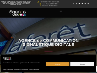 Agence.Graphics - Communication, Graphisme, Publicité, Print, Création site, Impression, Carte de visite, Flyer, Logo