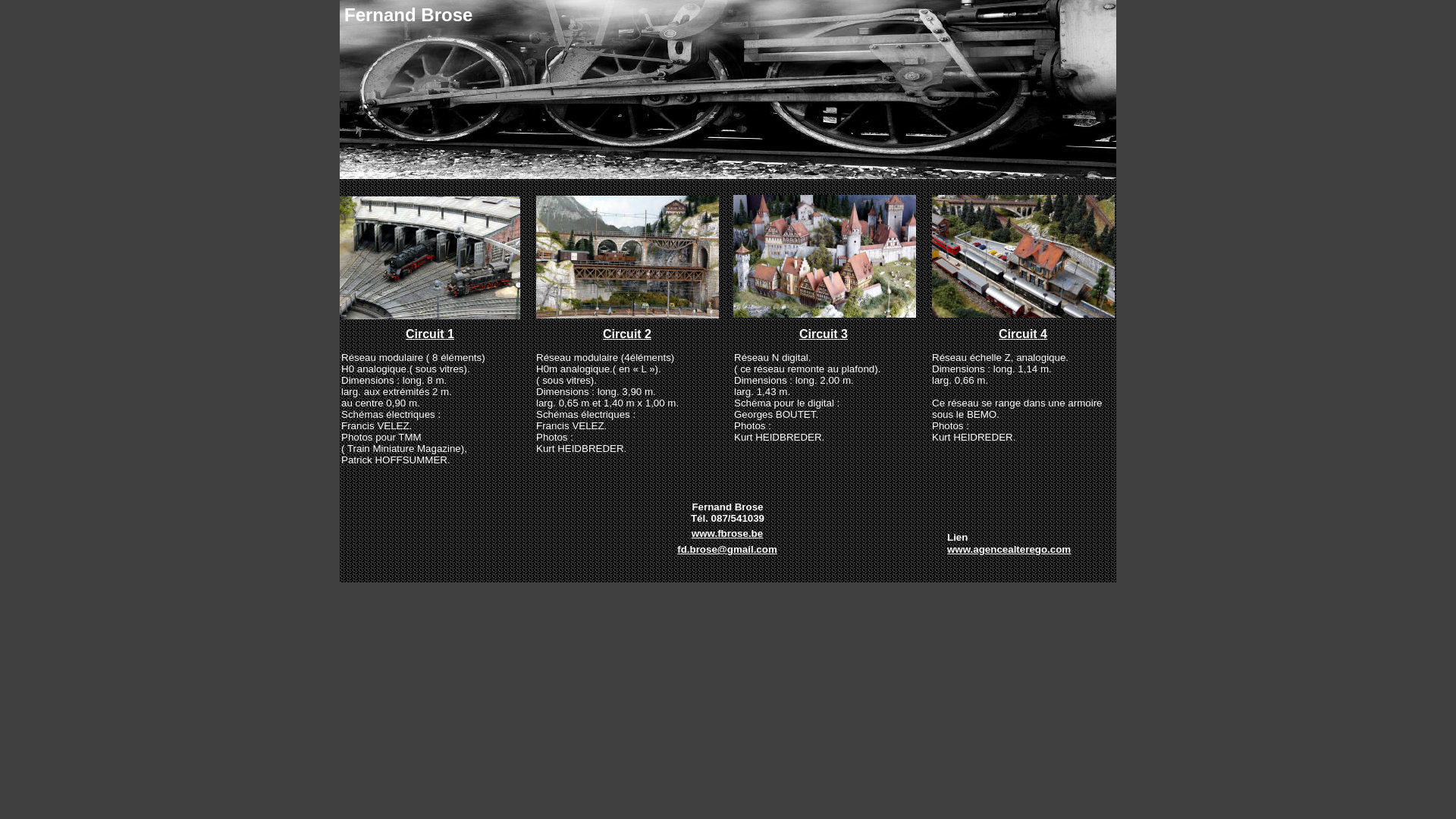 Capture d'écran de Trains Fernand Brose