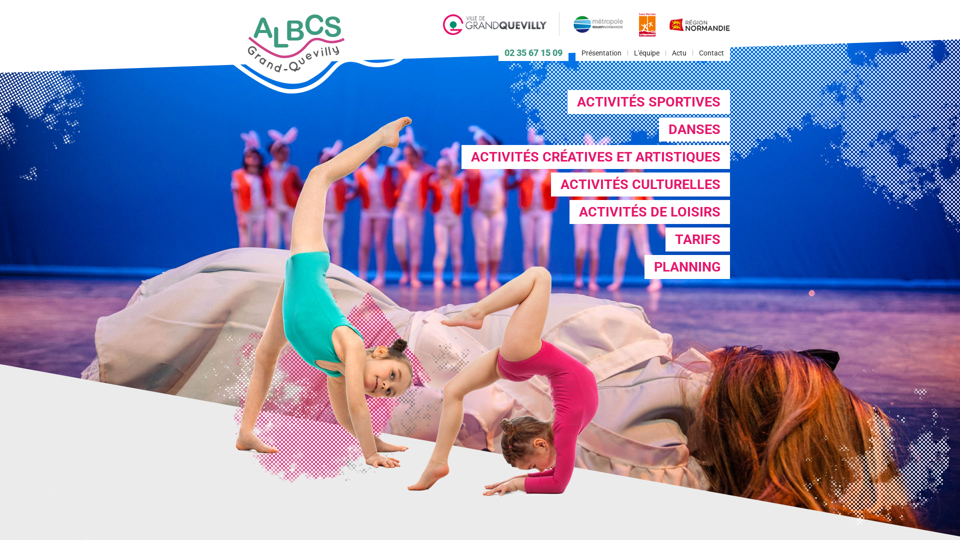 Capture d'écran de L'ALBCS de Grand-Quevilly