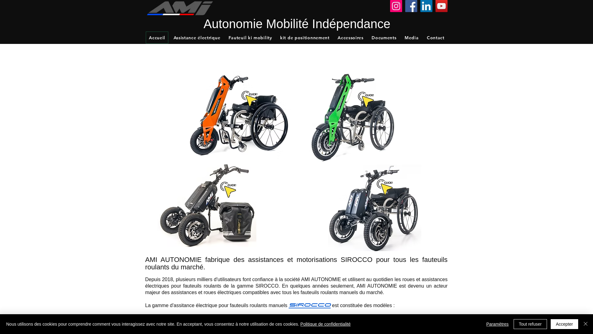 Capture d'écran de Les assistances électriques et fauteuils roulants pour adultes et enfants, Les roues à assistance électrique pour tous les fauteuils roulants manuels, La roue électrique pour fauteuil roulant