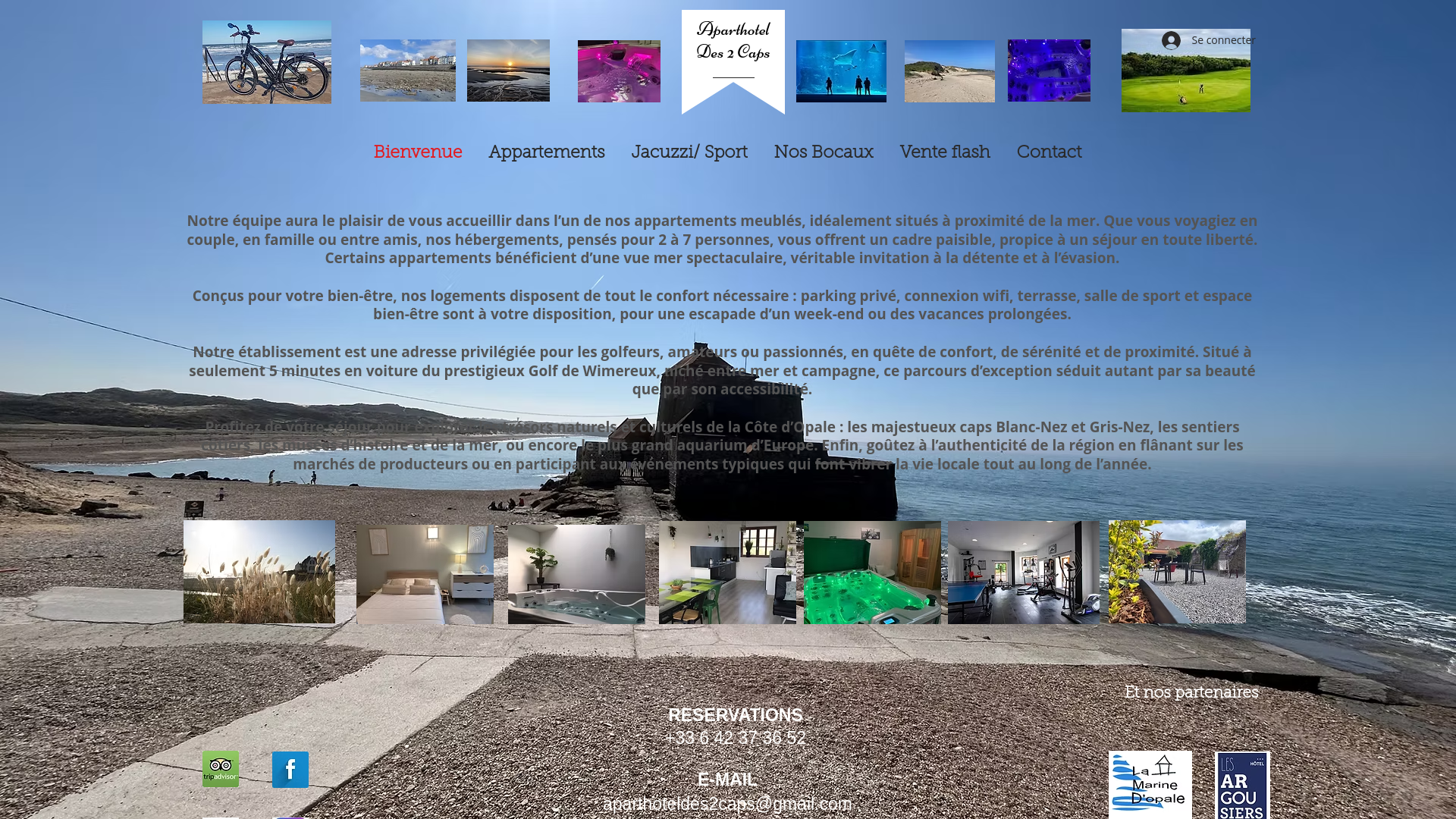 Capture d'écran de Notre équipe sera heureuse de vous accueillir dans l’un de nos appartements meublés