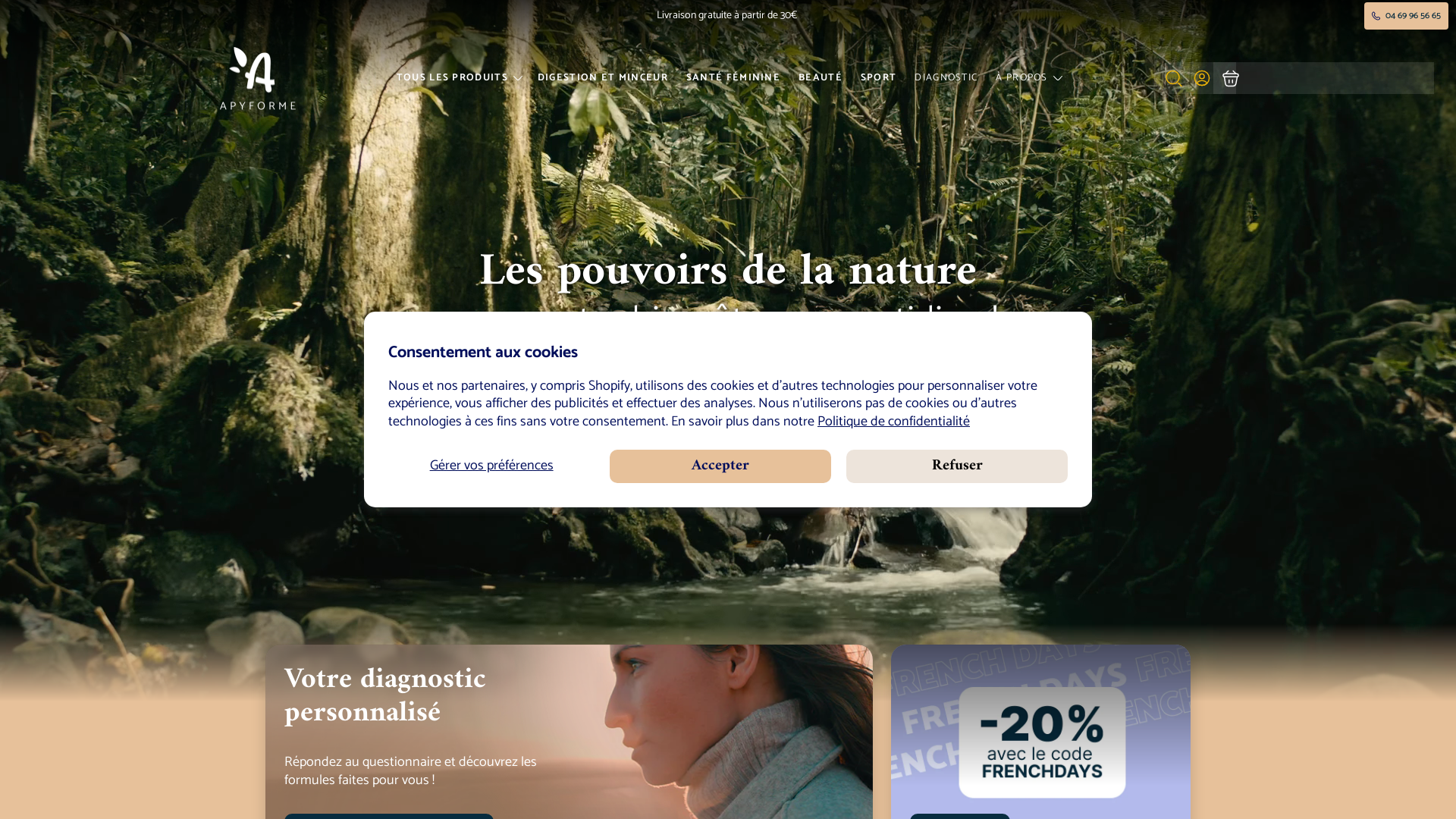 Capture d'écran de Apyforme aromathérapie et phytothérapie for me 