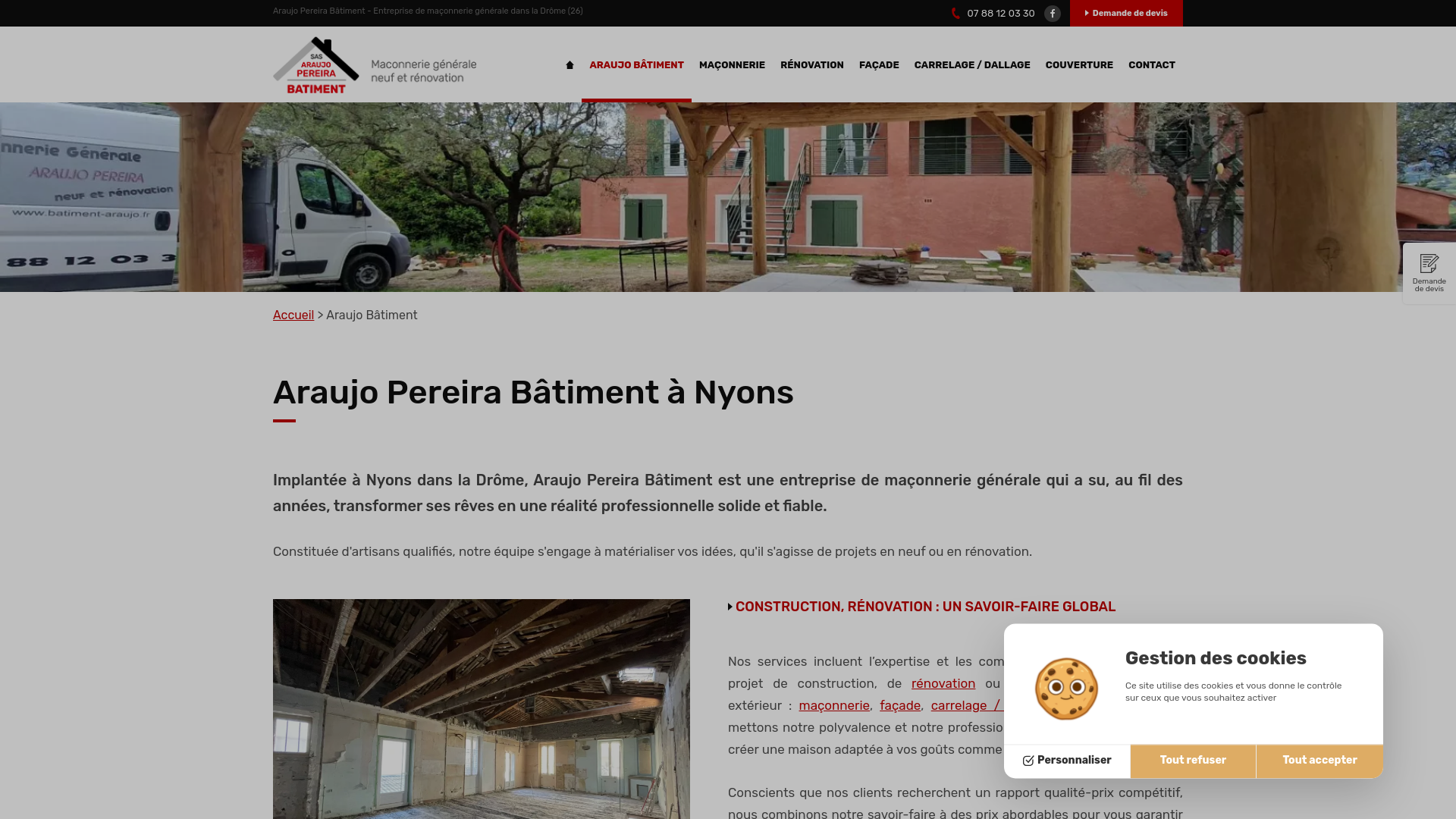 Araujo Bâtiment : Expertise en Construction et Rénovation Immobilière