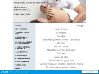 Chiropracteur à Tours et Bourges