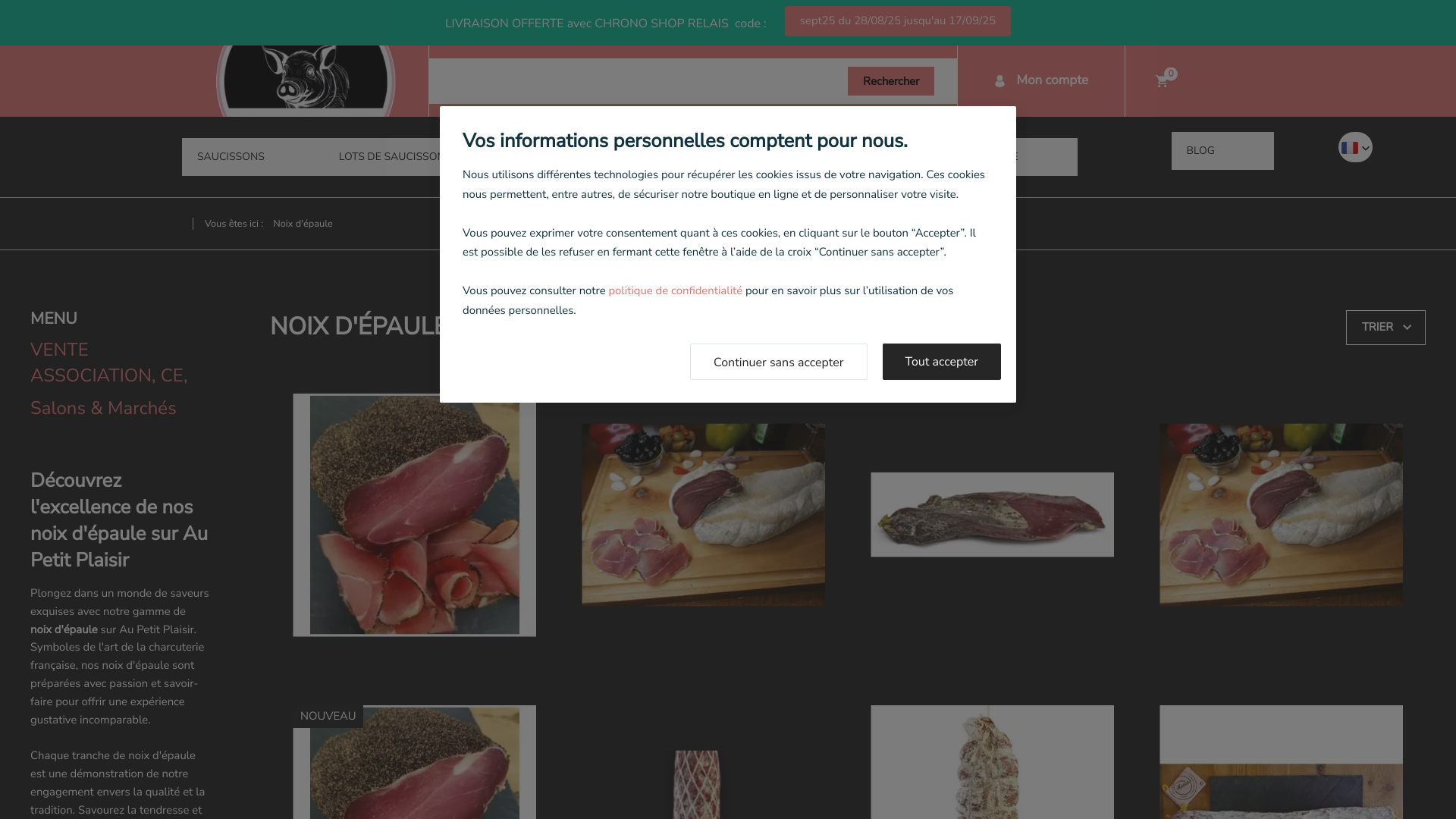 Capture d'écran de Noix d'épaule, noix de jambon