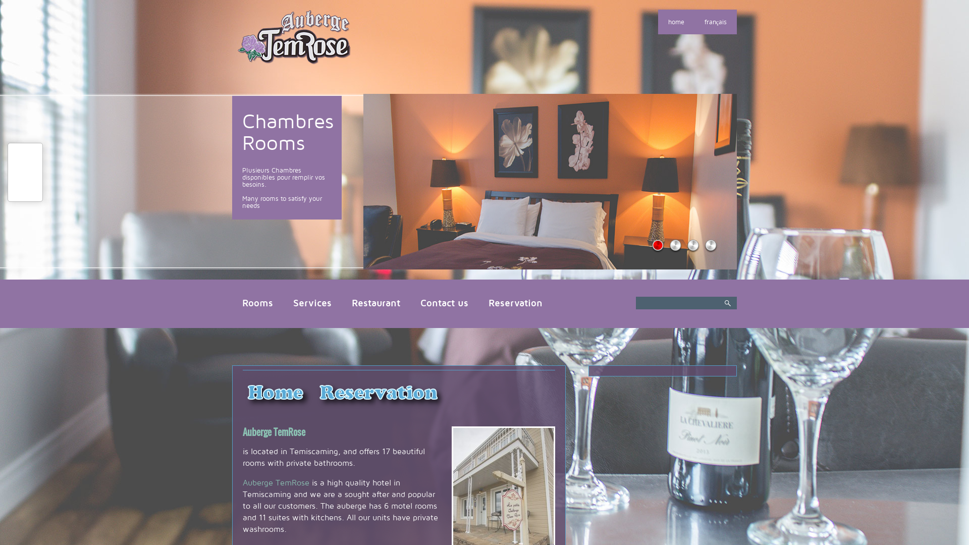 Capture d'écran de Auberge Temrose