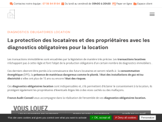 Diagnostic Immobilier France Audit Conseil