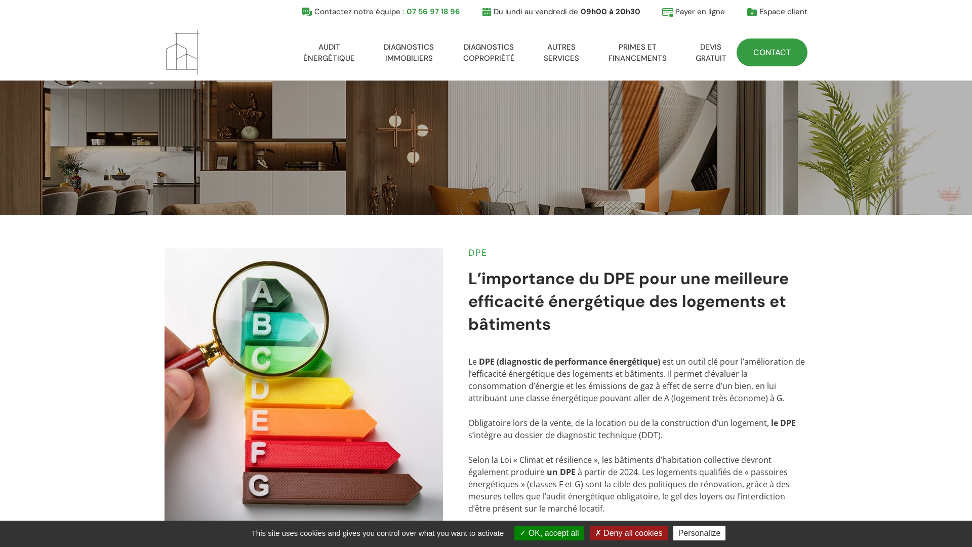 Capture d'écran de Dpe MaprimeRenov