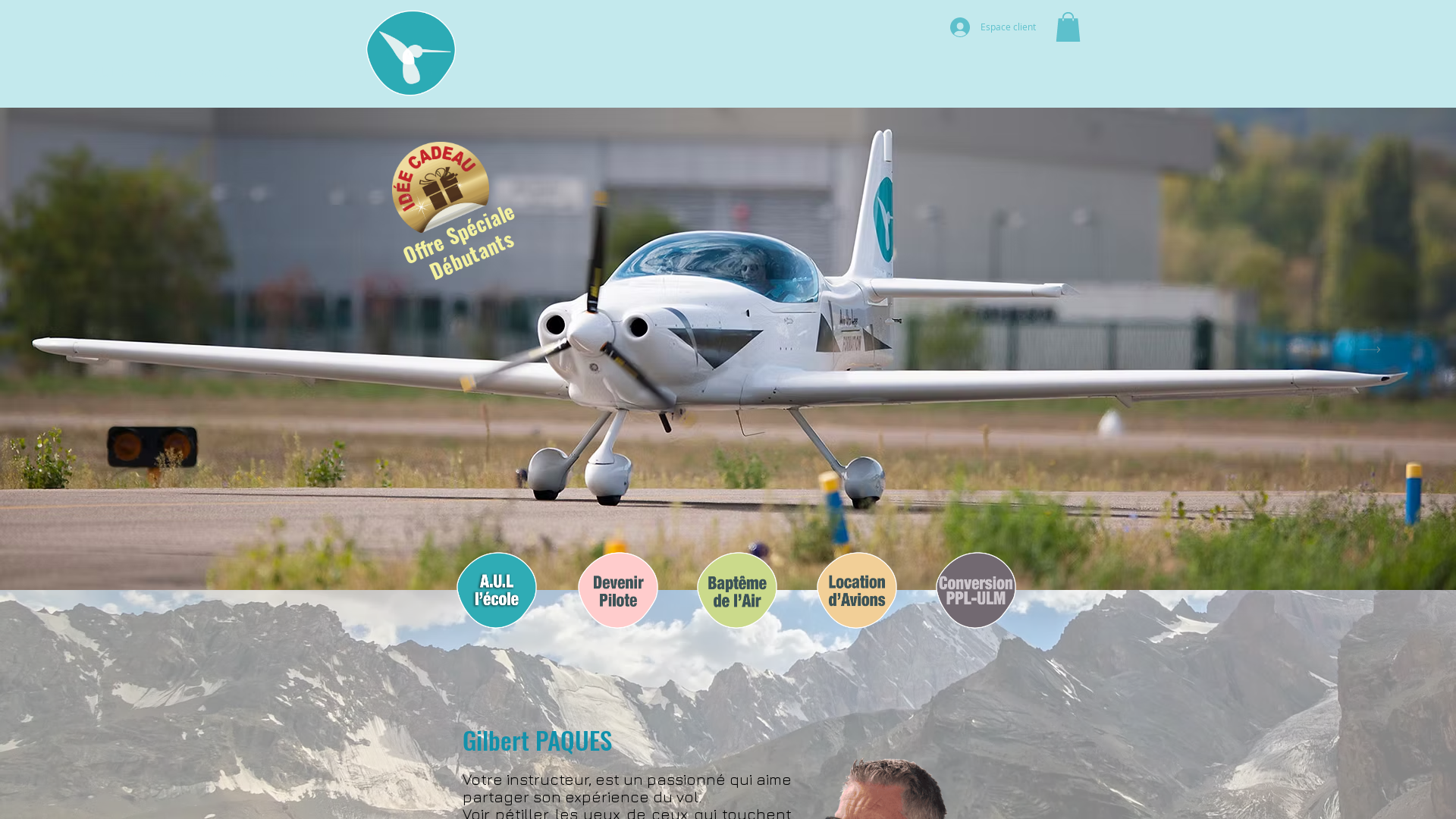 Capture d'écran de ULM | Colmar | AUL Formations