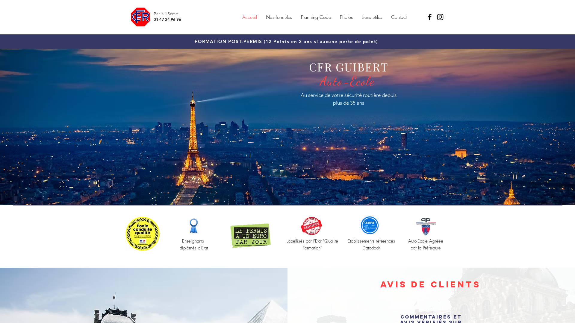 Capture d'écran de PERMIS DE CONDUIRE AUTO-MOTO ECOLE