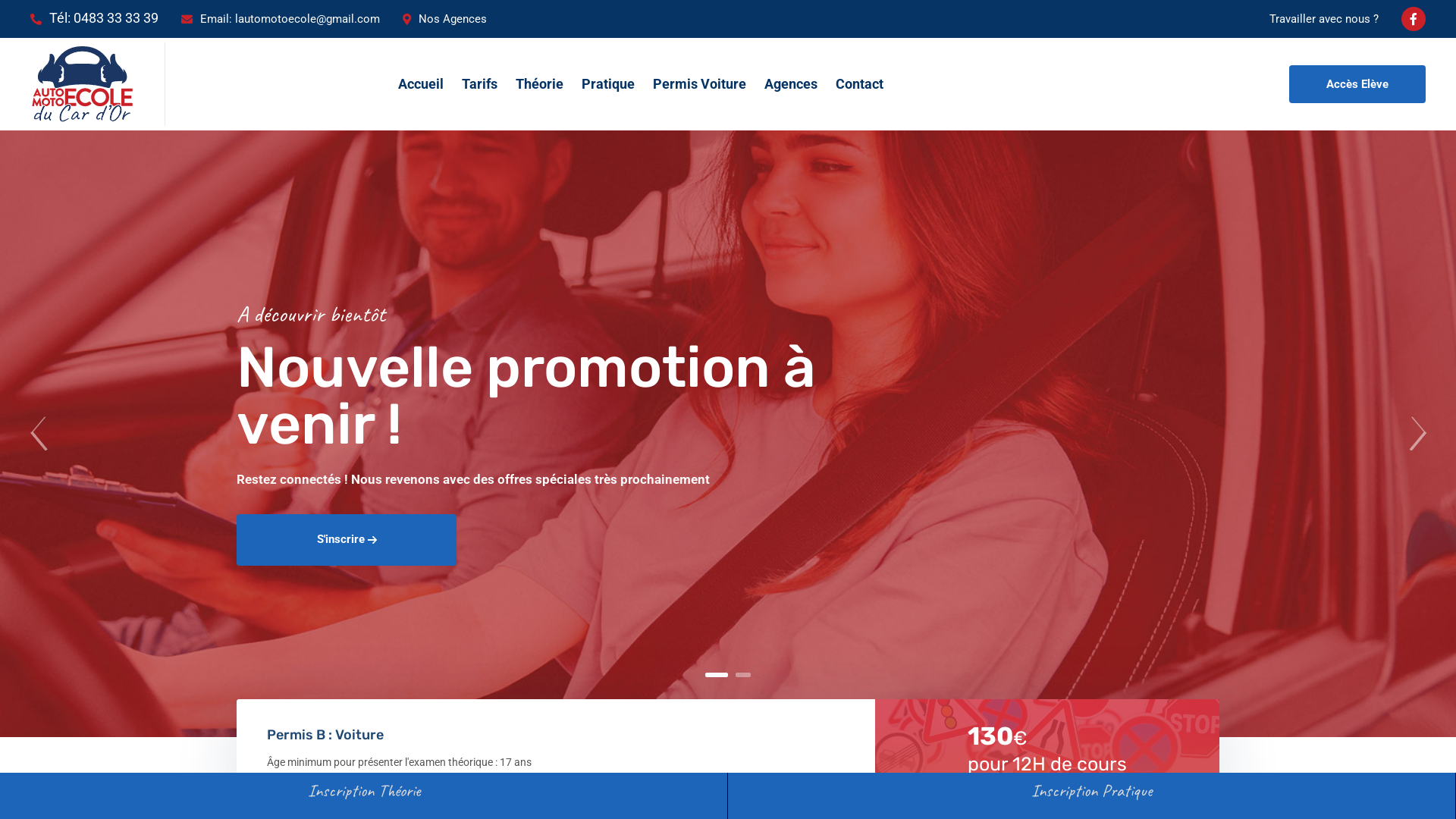 Capture d'écran de Auto-moto-ecole à Mons-Borinage
