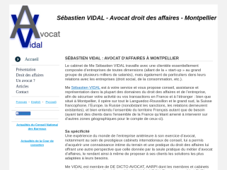 Avocat droit des affaires à Montpellier - Sébastien VIDAL vous accompagne dans tous les domaines du droit de l'entreprise (commerce, travail, sociétés, contrats, concurrence) ; 


