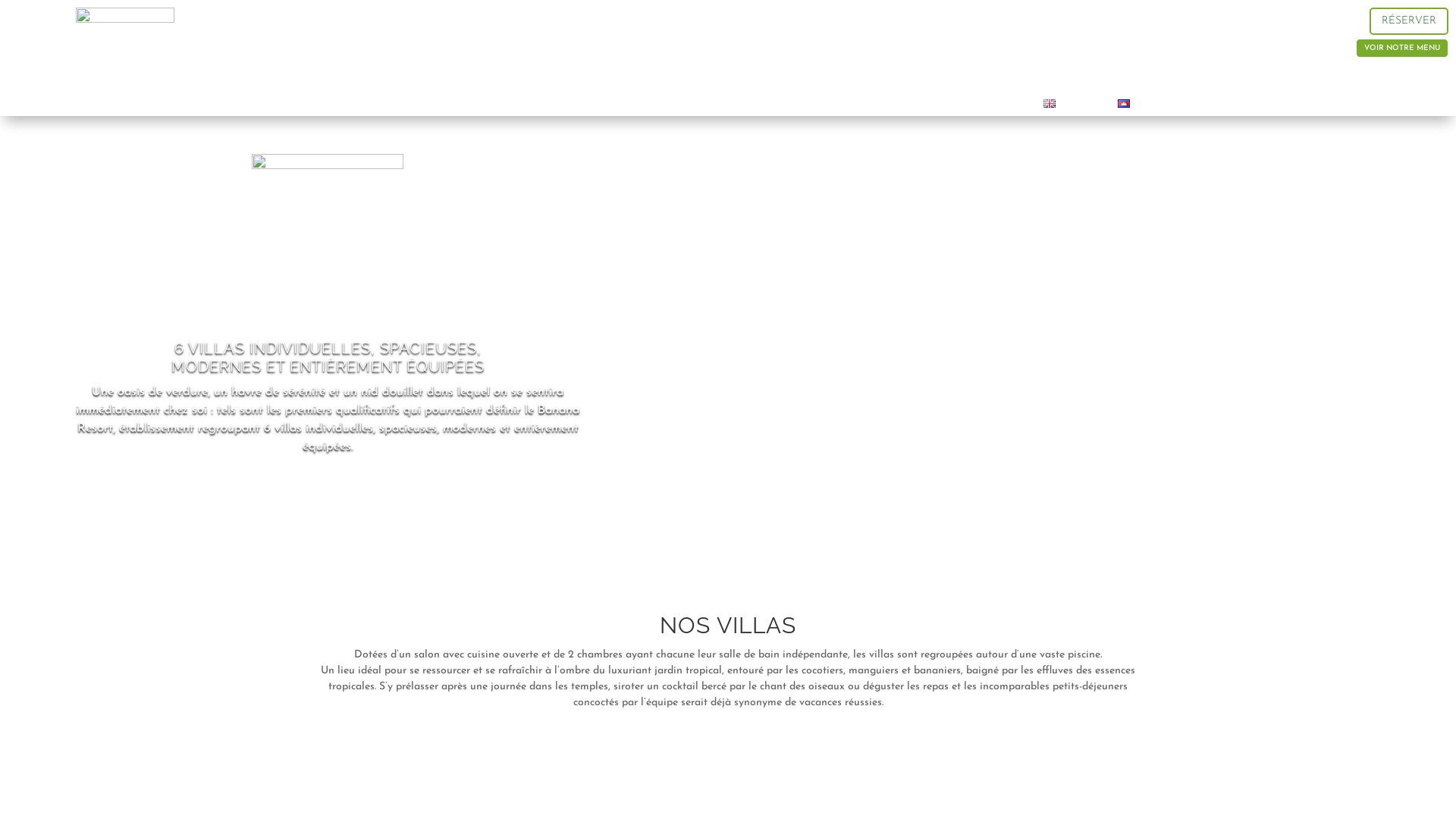 Capture d'écran de 6 individual, spacious, modern and fully equipped villas