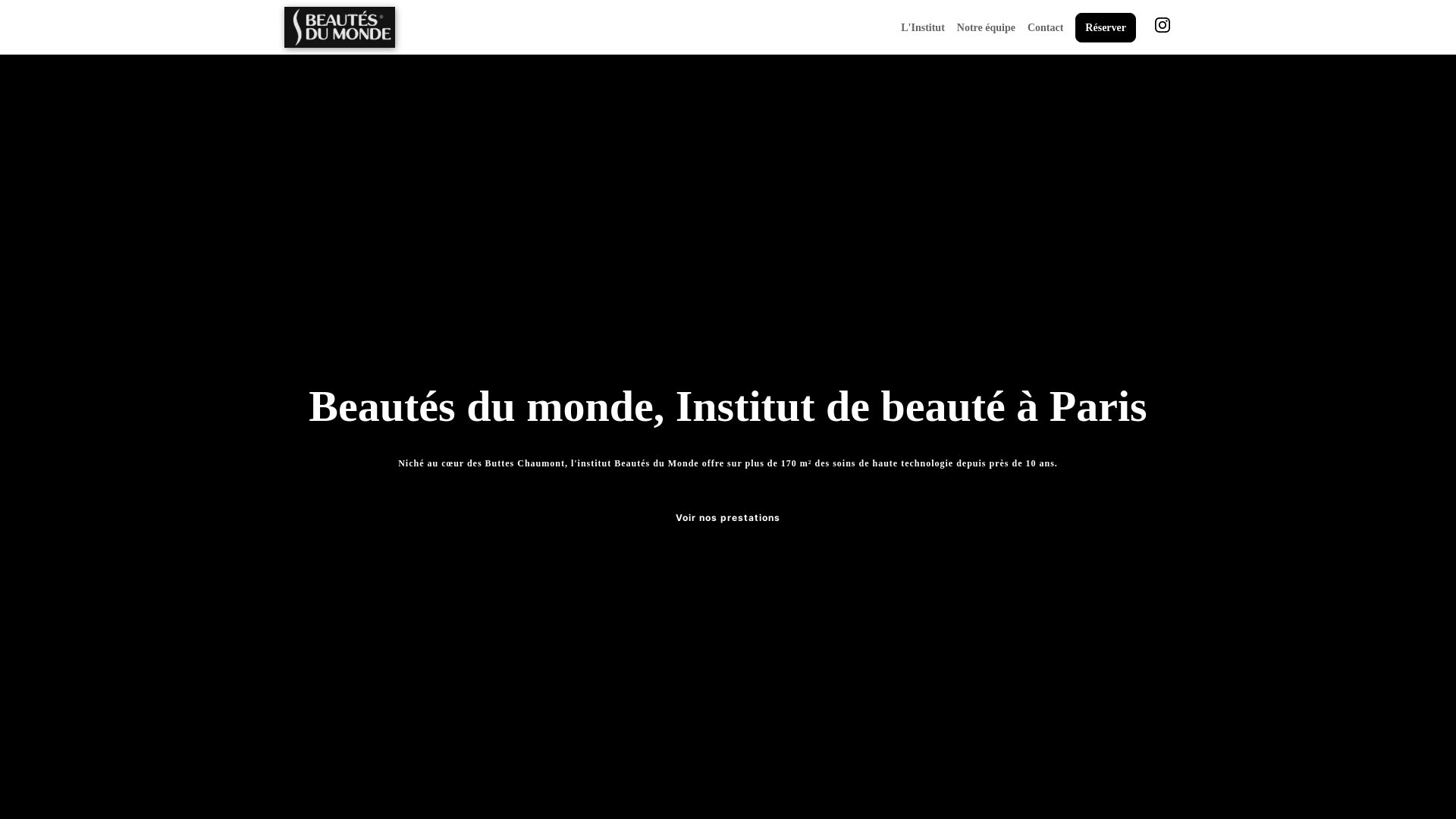 Capture d'écran de Institut de  Beautés à Paris, un voyage pas cher au coeur de la beauté