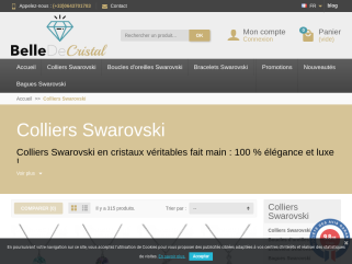Colliers SWAROVSKI : Bijoux Bohème et Luxe 100% élégance 