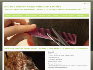 Berangére, Coiffure à domicile se déplace du lundi au samedi de 8H30 à 20h00. 
 Saintes et ses environs
 La Rochelle et ses environs
 Hommes, femmes, enfants