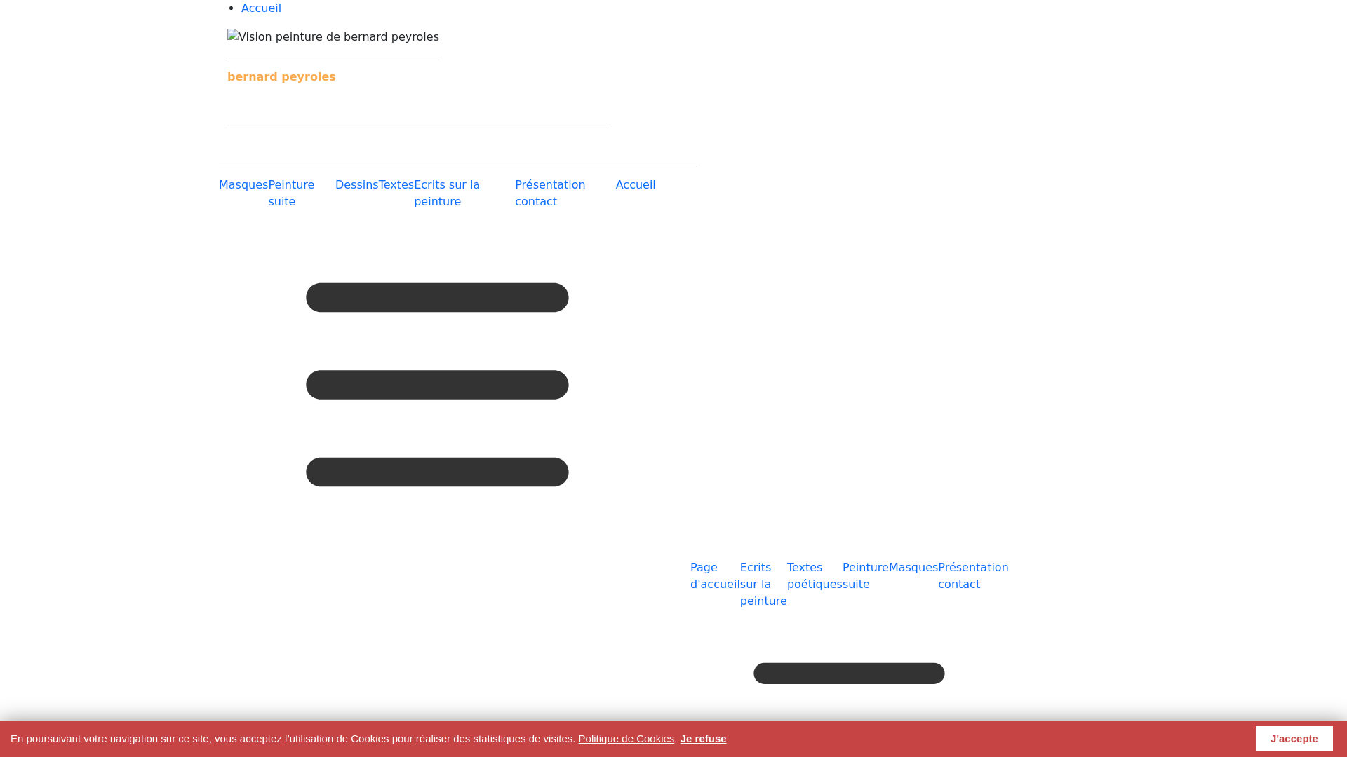 Capture d'écran de Artiste peintre plasticien