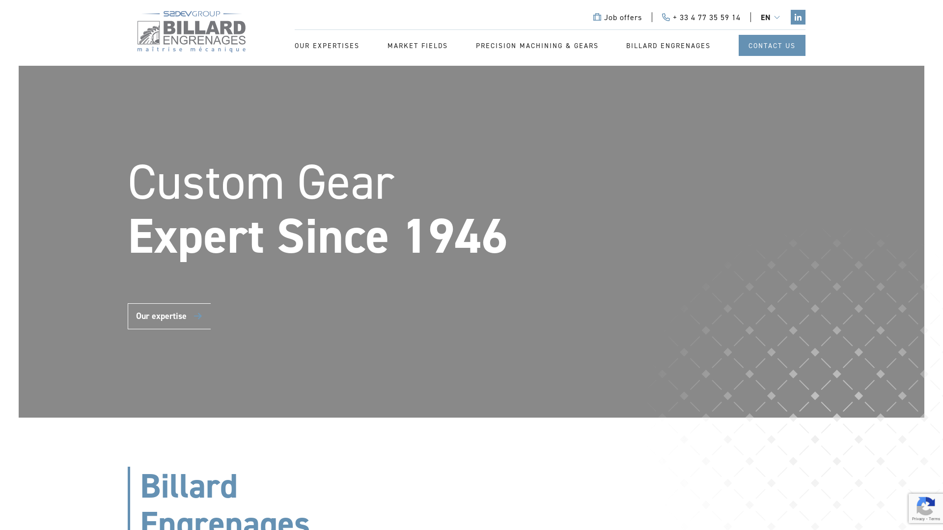 Capture d'écran de BILLARD ENGRENAGES