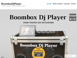 BoomboxDjPlayer
Création et location de Boombox professionnelles
Vous êtes et devenez le Djay de la soirée