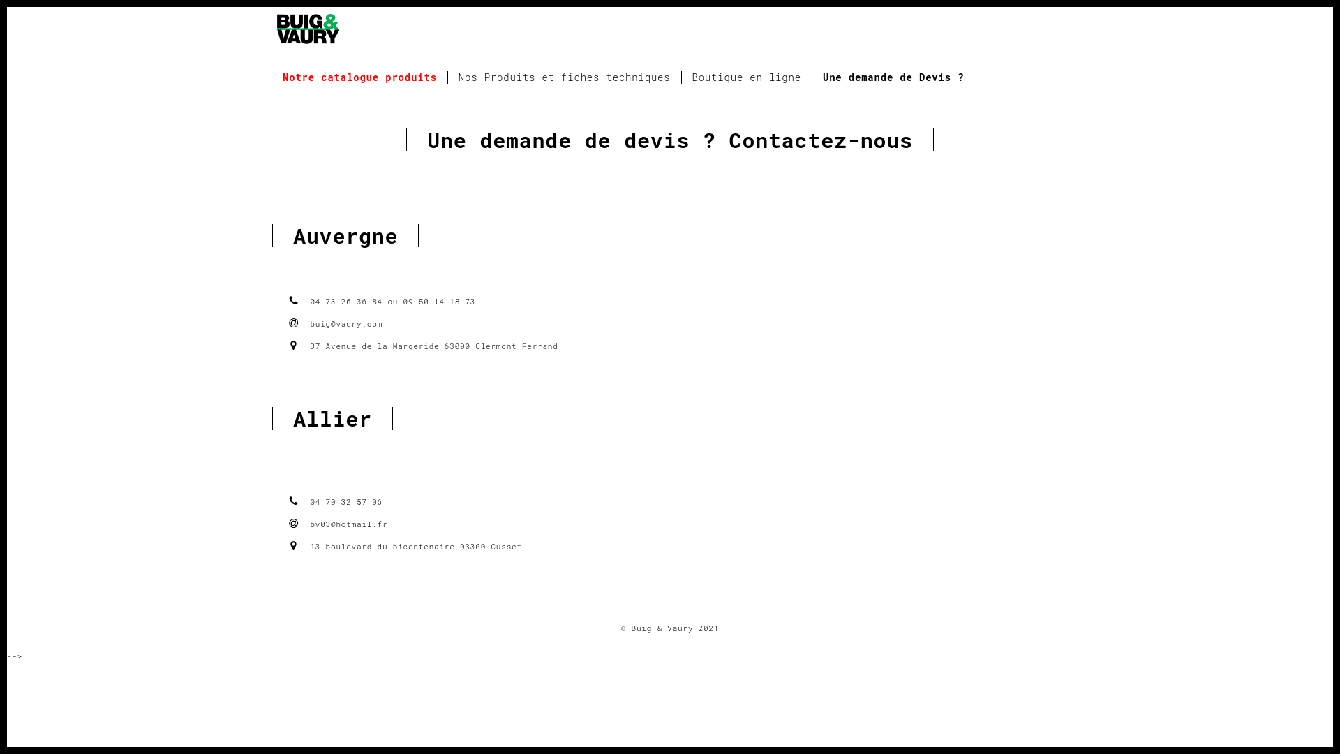Grillage Portail automatisme Buig & Vaury