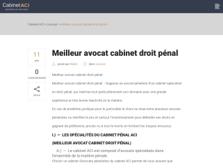 Cabinet d\\\'Avocats pénaliste à Paris
