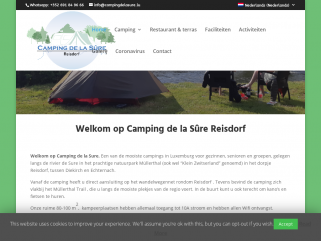 CAMPING DE LA SURE
REISDORF LUXEMBURG