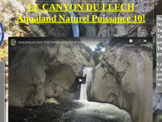 Le Canyon des Gorges du Llech Pyrénées Orientales