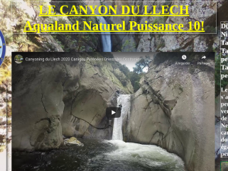 Le Canyon des Gorges du Llech Pyrénées Orientales