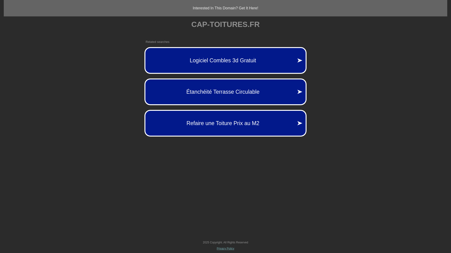 Site d'un étancheur de Marseille