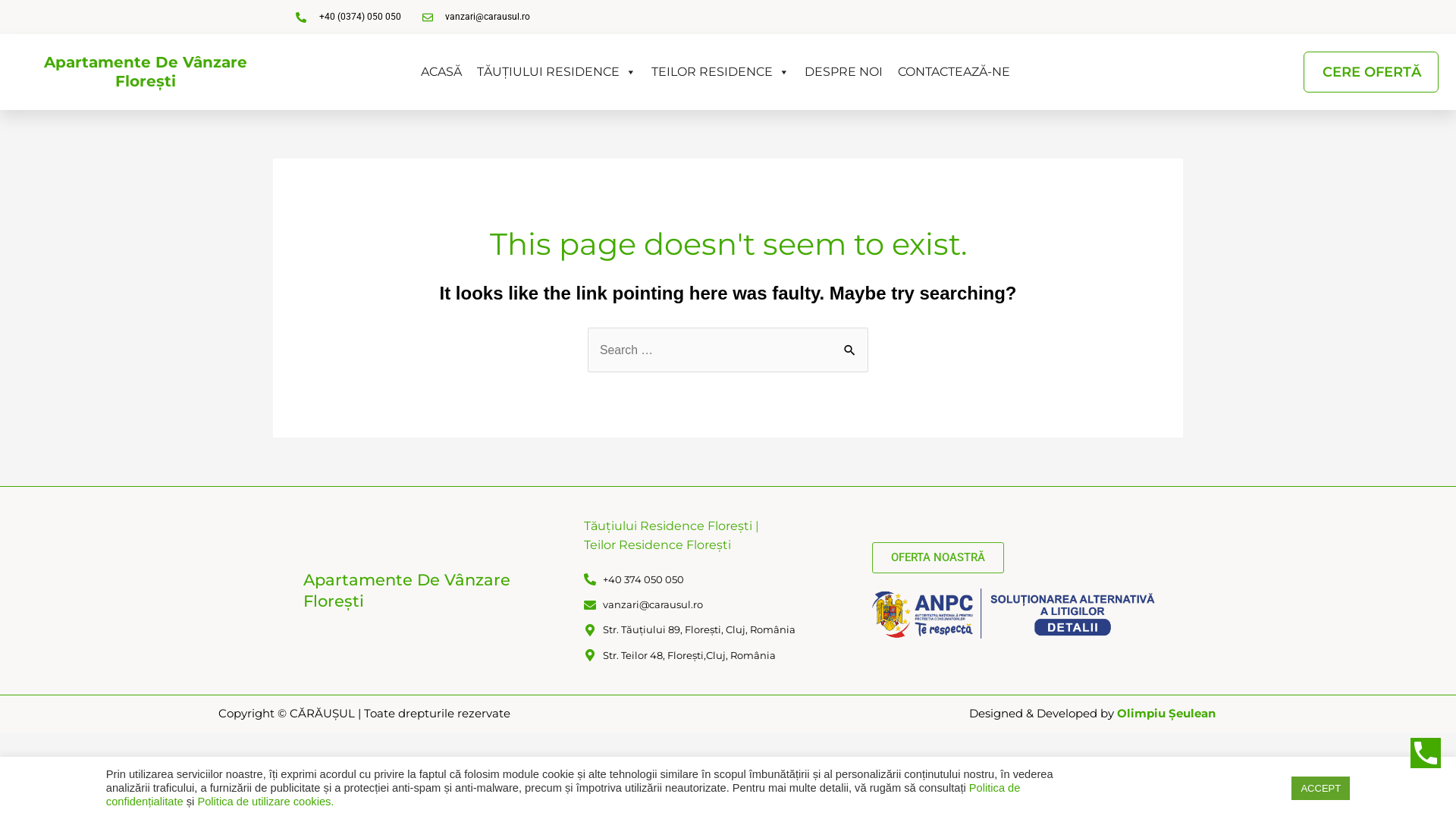 Capture d'écran de Apartament de vanzare 3 camere Floresti cluj