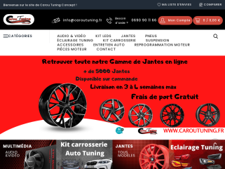 Jantes et Pneus tuning en Guadeloupe