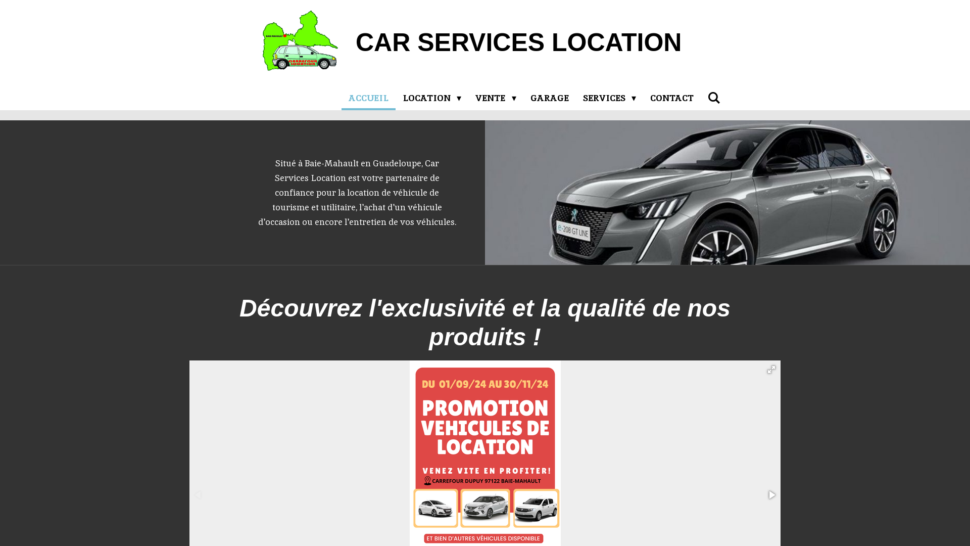 Capture d'écran de Agence de location de voiture 
Vente de véhicule d'occasion
Garage EUROREPAR
