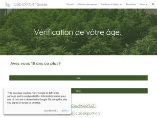 CBD Export Suisse