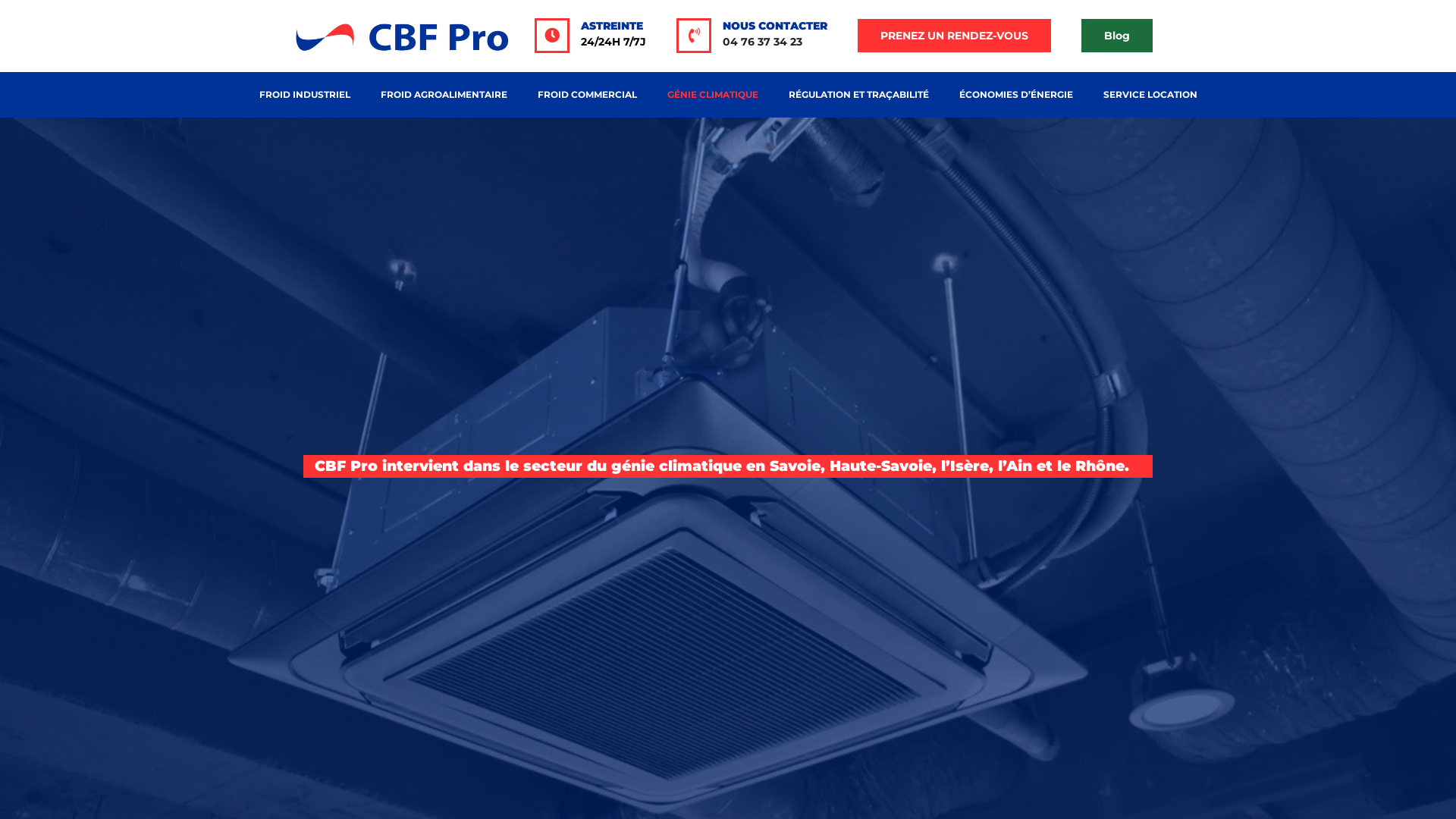 Capture d'écran de Génie climatique