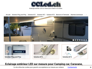 Eclairage extérieur LED sur mesure pour camping-car, camper 4x4, caravanes.