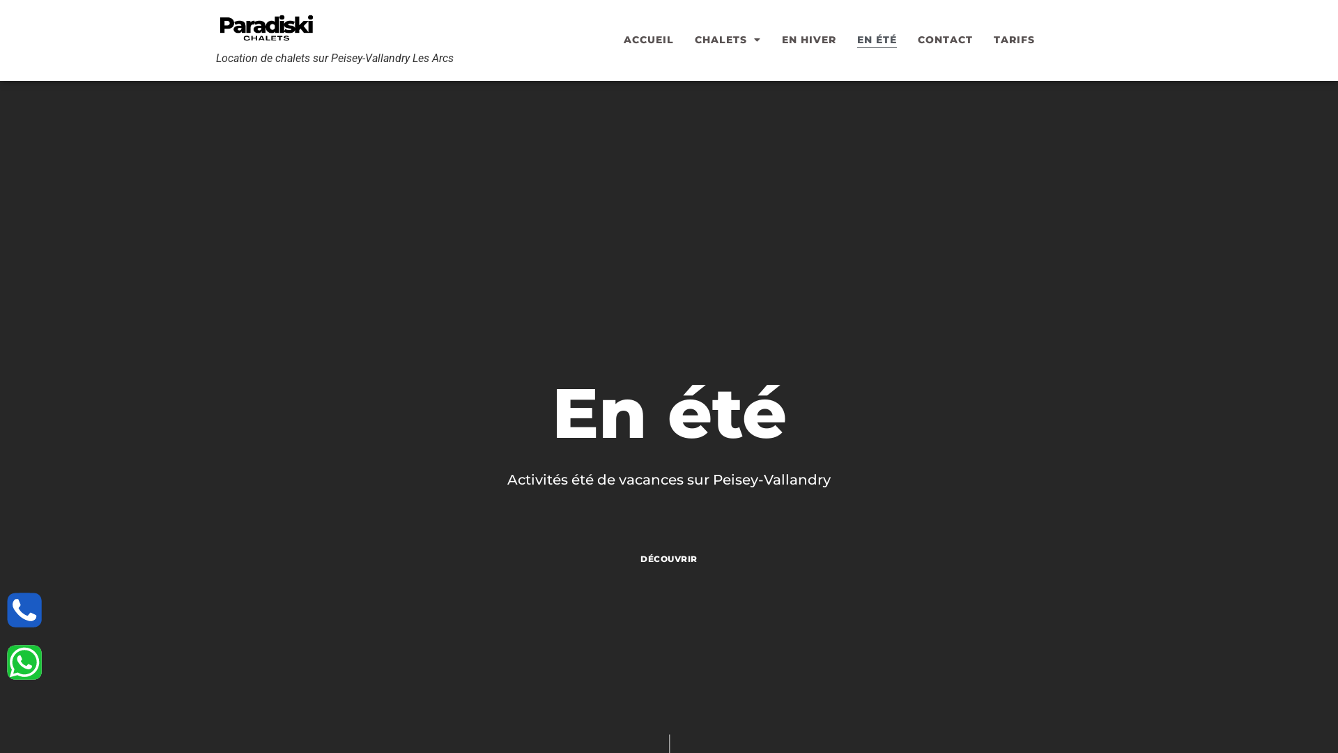 Capture d'écran de Location vacances Peisey Nancroix Savoie au milieu des alpages et Bike Park VTT holiday rental in Peisey Nancroix Savoie in the middle of alpine pastures and Mountain Bike Park