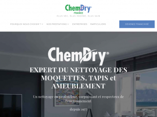 Chem-Dry est le meilleur spécialiste nettoyage, rénovation, protection, désinfection des moquettes, tapis, canapés, sols en carrelage et pierres et tissus d'ameublement. 