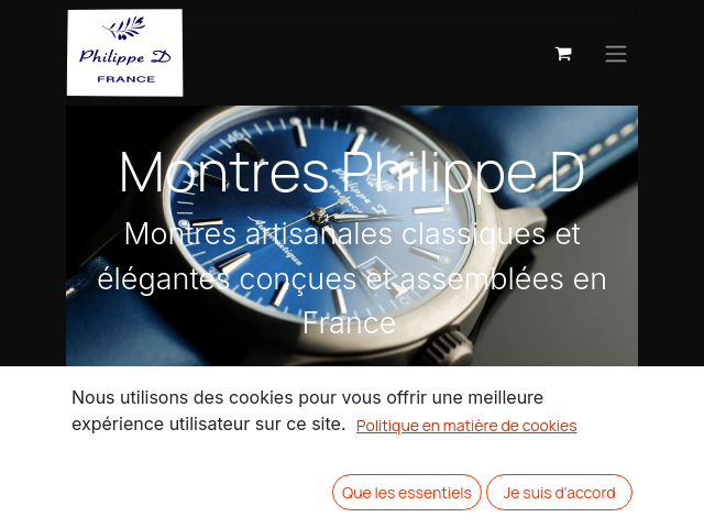Montres artisanales made in France