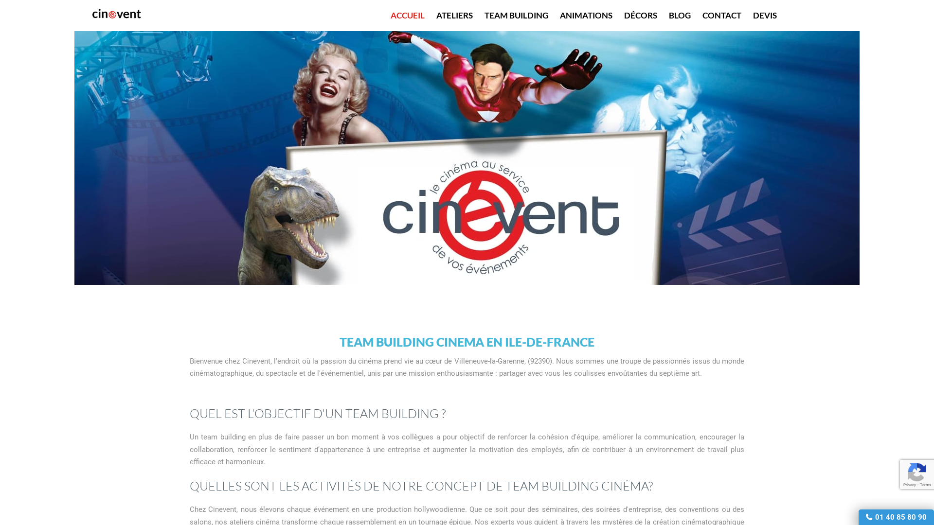 Capture d'écran de Cinevent