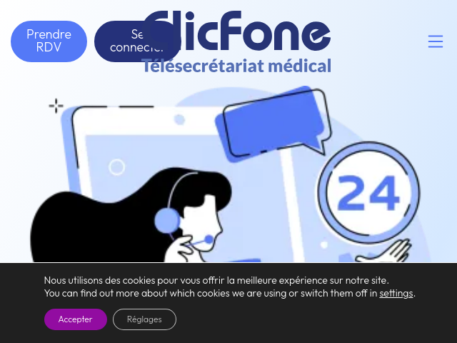 7h/20h - T&eacute;l&eacute;secr&eacute;tariat secr&eacute;tariat t&eacute;l&eacute;phonique permanence