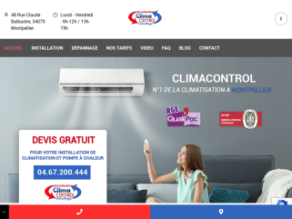 Société de climatisation sur Montpellier
Climacontrol installation climatisation, 
depannage climatisation, entretien climatisation, devis climatisation, climatisation Daikin
 