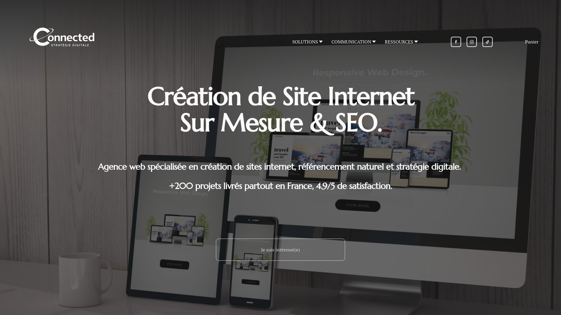 Connected - Création de site internet - Paris