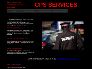 Service Voiturier Restaurant, Hotel, Evenement - CPS Services