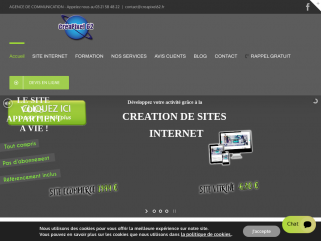 Agence de communication basée à Arras spécialisée dans la création de sites internet et l'impression de tous supports de communication.