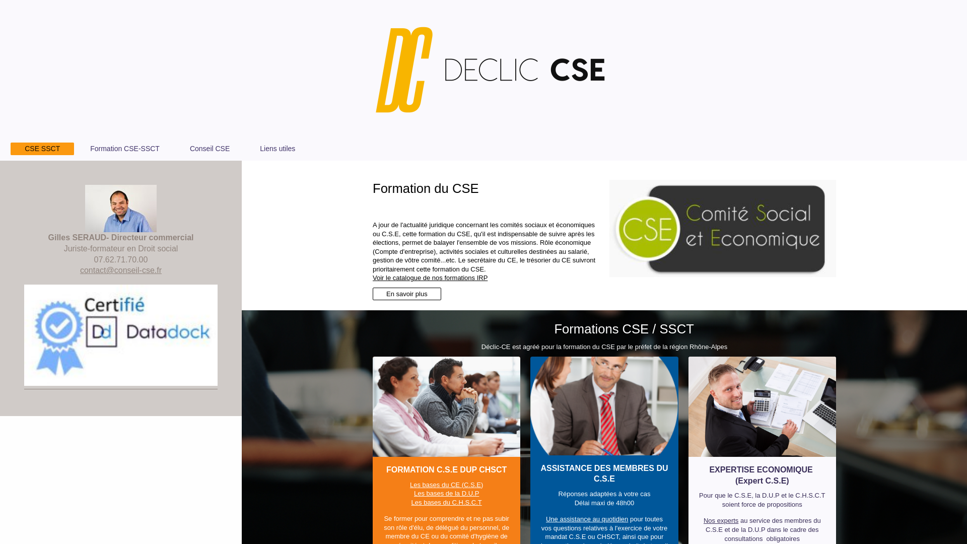 Capture d'écran de Formation CE, DP, DUP, CHSCT, tout le droit du comité d'entreprise